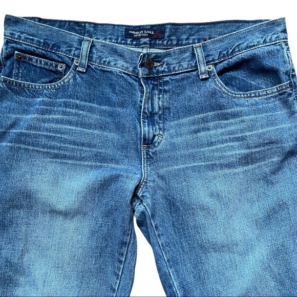 America Eagle Outfitters, flattering bootcut jeans, size 12 - Picture 2 of 8